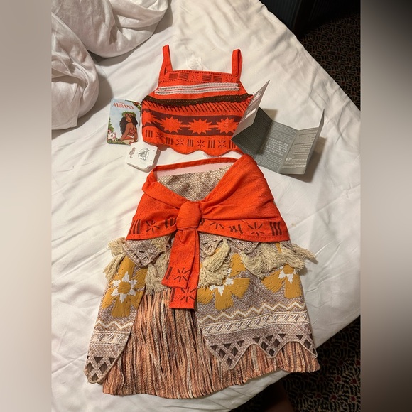 Moana dress from Disney World limited edition never worn size 3T NWOT - Picture 5 of 7